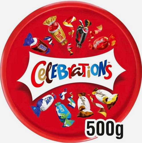 Celebrations chocolate gift - celebrations,