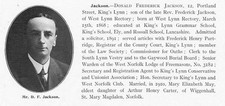 Donald Frederick Jackson of
