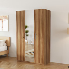 Wardrobe 3 Door with Mirror
