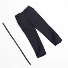 1/6 Scale Black Trousers Pants