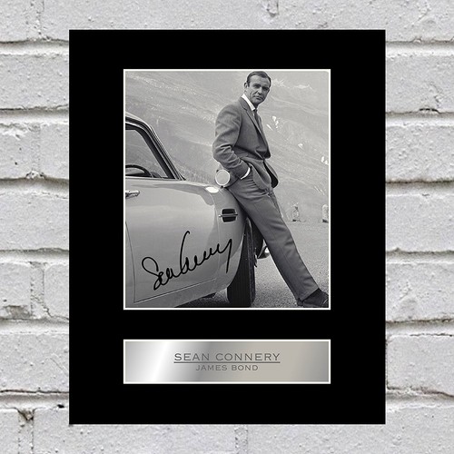 Sean connery signed photo - sean,