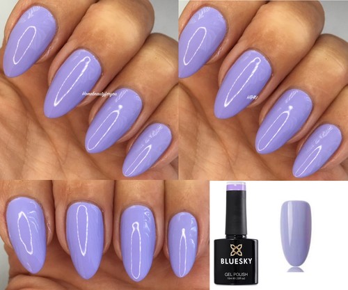 Bluesky gel nail polish purple - bluesky,