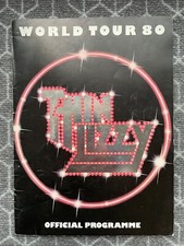 Thin Lizzy Program  Chinatown World Tour 1980