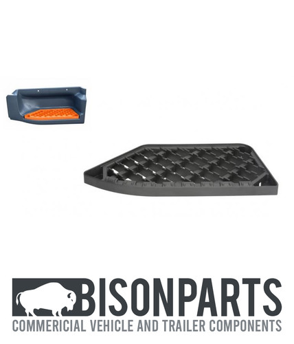 Plastic lower step tread - lower,