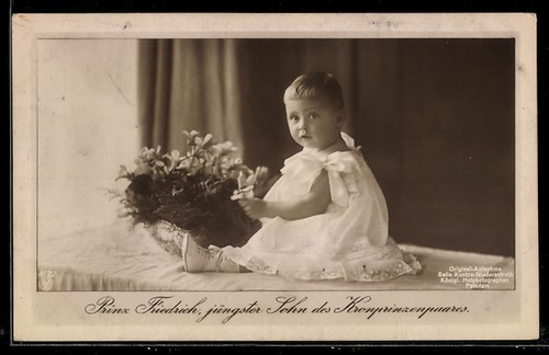 Postcard prince friedrich - prince,