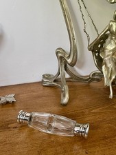 Antique clear glass double - antique,