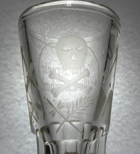 Masonic glass 1922 - glass,