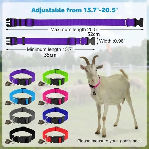 Goat collars with bells - goat,