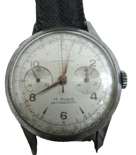 Vintage chronographe suisse - vintage, 17