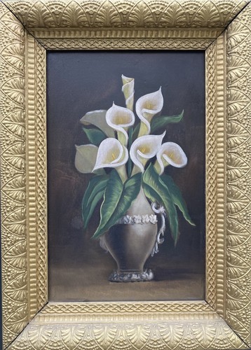Antique victorian oil painting - oil,