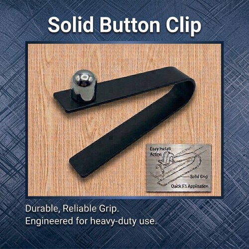 Single solid button spring - solid,