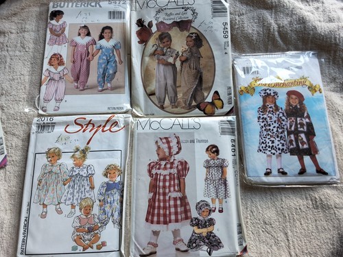 Vintage sewing patterns - , girls