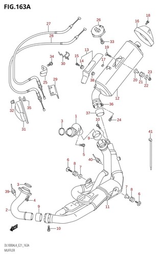 Suzuki genuine bolt - bolt, 25)
