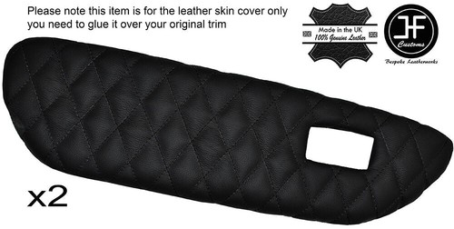Black diamond stich front - 2x,