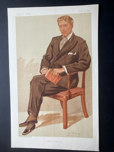 Antique 1894 british actor - ,
