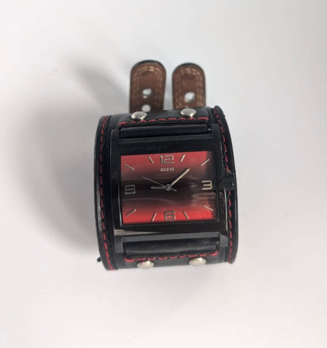 Guess watch with - , cuff