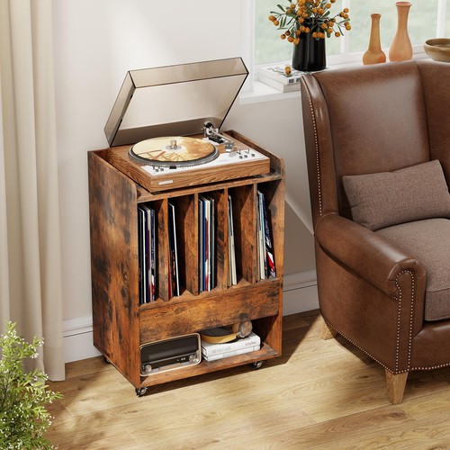 Record player stand - on, wheels