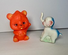 Vintage Rubber Squeaky Toys