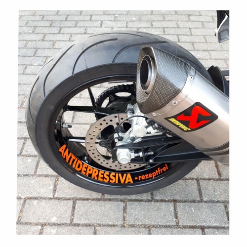 Wheel rim bed stickers - rim,