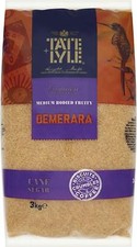Tate & Lyle Demerara Sugar 3kg Pack of 1, 2 or 4