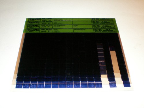 Microfiche spare parts - microfiche,