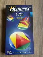 Memorex blank vhs 180 - vhs, e-180