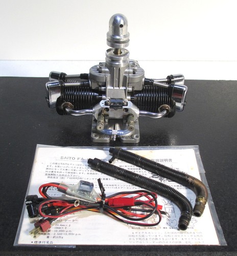 Saito 100t 16cc flat - fa-100t,