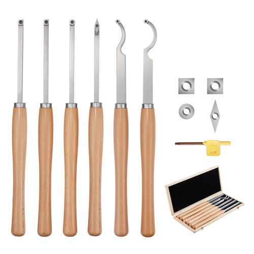Vevor 6pcs wood - lathe, chisel