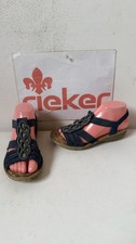 Rieker Slingback Navy Leather