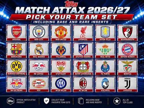Topps match attax 2026 - topps,