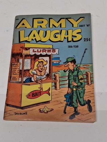 Army laughs comic magazine - army,