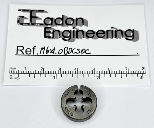 0mm metric button die - button,