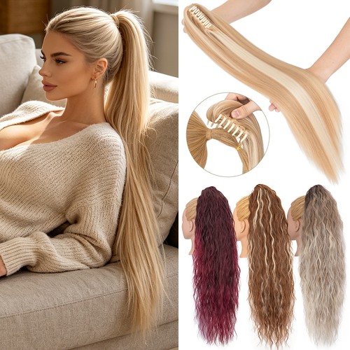 30inch real human ponytail - 30inch,