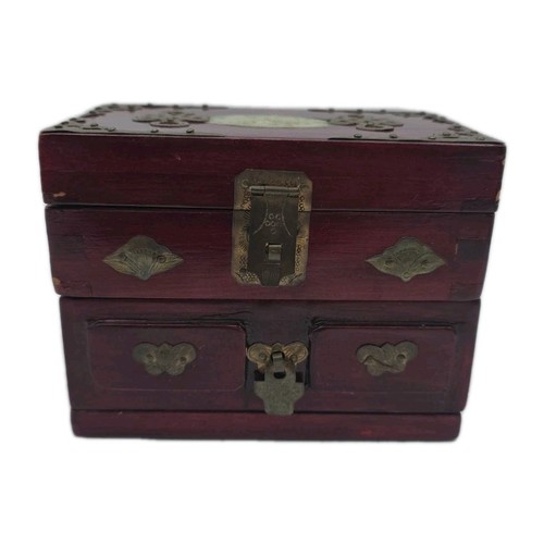 Vintage chinese wood jewelry - wood,