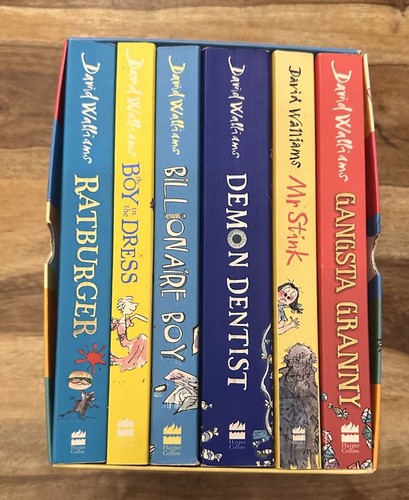 David walliams book mega box - david,