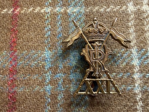 Vintage british army cap - vintage, badge