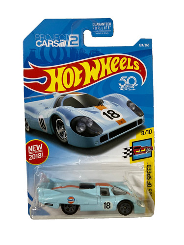 Hot wheels porsche 917 blue - hot,