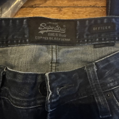 Superdry copper black denim - copper,