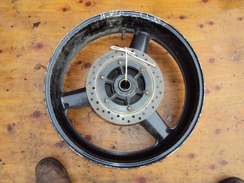 Yamaha rear wheel - wheel, 17