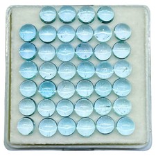 Pcs natural sky blue topaz - natural,