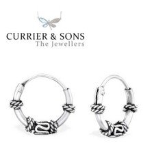 925 Sterling Silver 10mm Bali