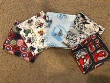 Fat Quarter Cotton Fabric 5 FQ