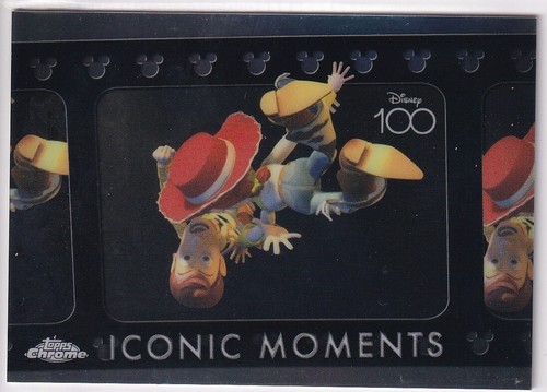Topps disney chrome 100 iconic - disney,