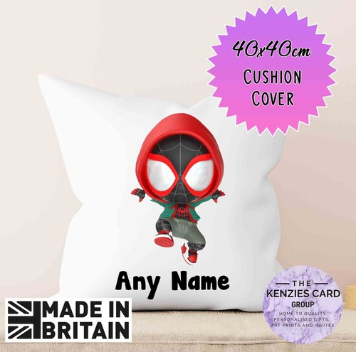 Personalised spiderman cushion - personalised,