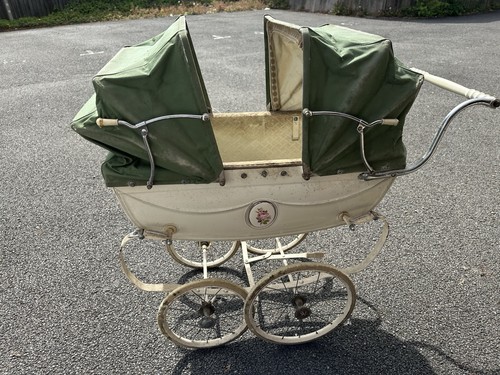 Dolls silvercross twin pram - silvercross,