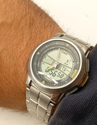 Rare casio aqf - casio, aqf-100