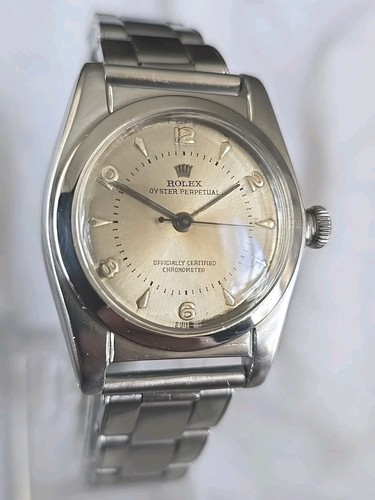 Mens 1946 steel rolex oyster - mens, s/steel