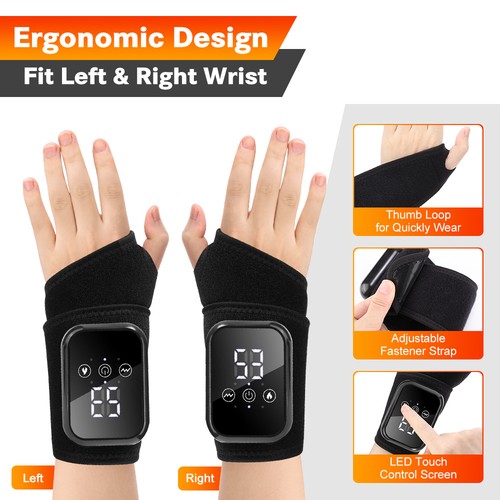 Wrist heating pad vibration - wrist,