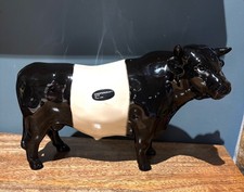 Rare Breeds Belted Galloway Bull Coopercraft Ceramic Figurine
