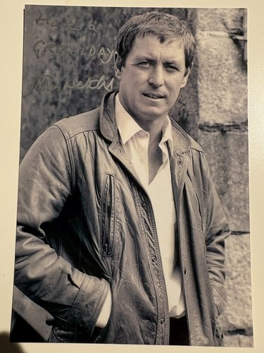 Signed photo john nettles - photo,